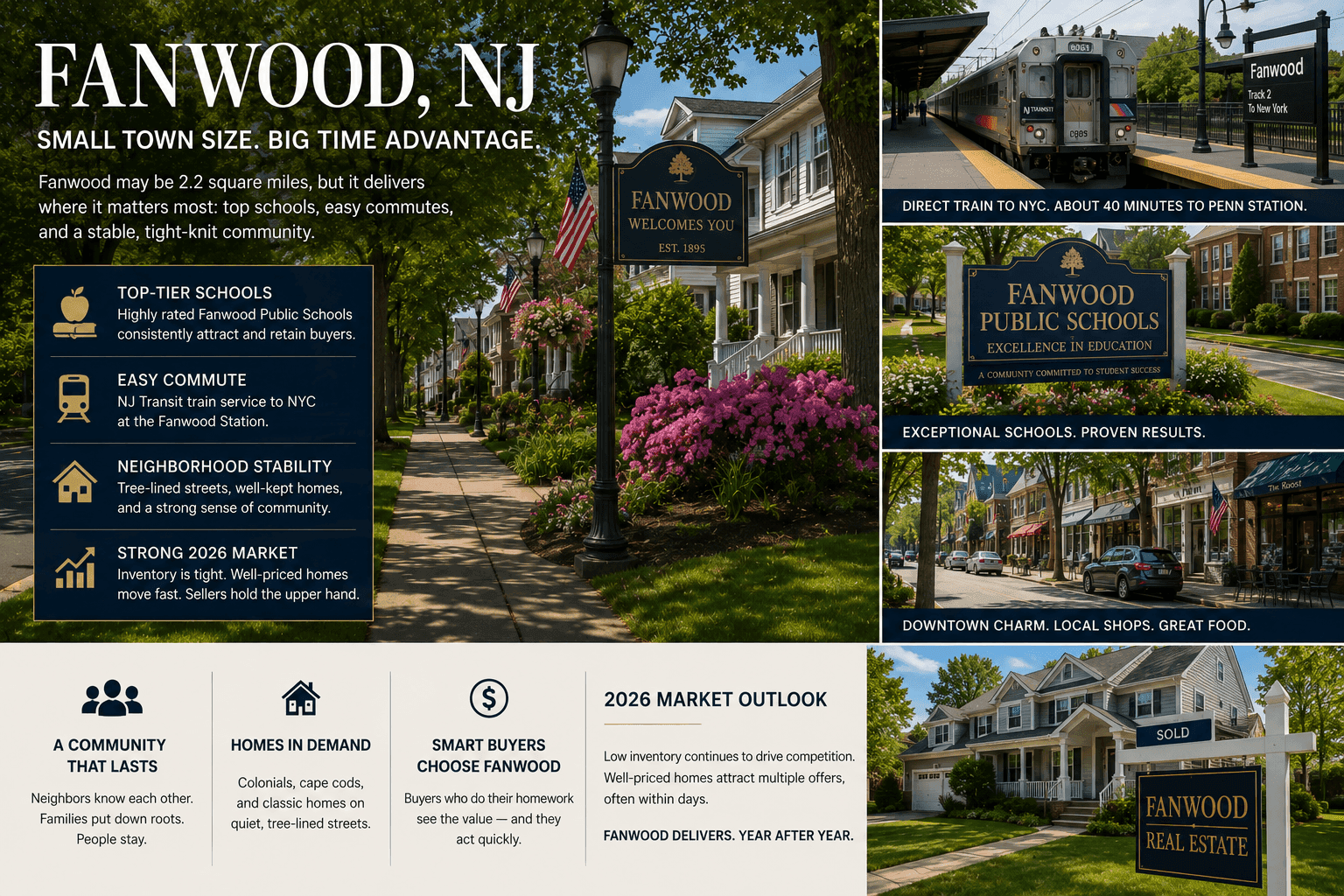 Fanwood, NJ Real Estate in 2026: Small Borough, Serious Demand