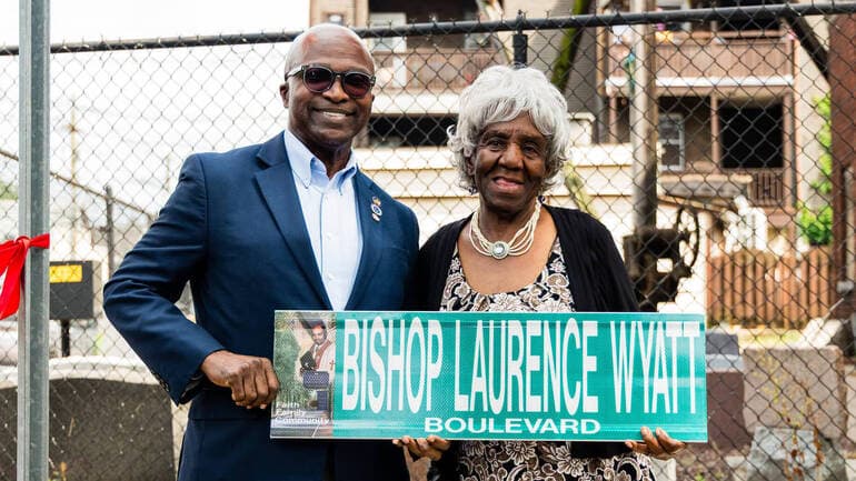 Plainfield Renames East Fourth Street for Bishop Lawrence Wyatt