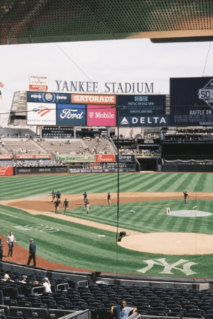 Kenilworth Groundkeeper Umpires Yankees Old-Timers' Day