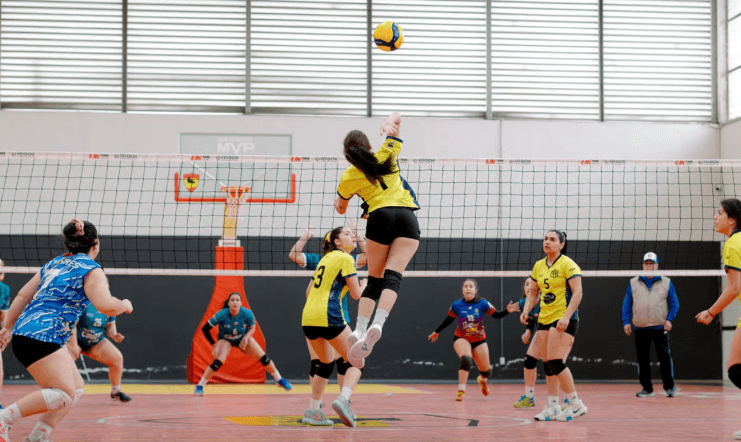 Scotch Plains-Fanwood Volleyball Beats Dayton in Straight Sets