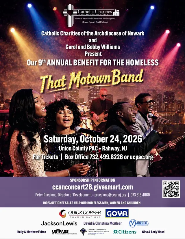 That Motown Band Benefit Concert for Homeless at UCPAC Rahway