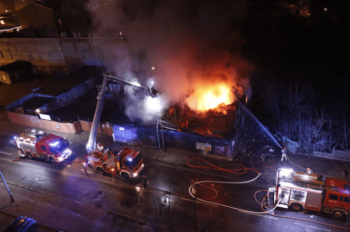 Firefighters Respond to Monday Night Blaze on West Front Street in Plainfield