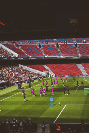 Mountainside FC Players Take the Field at Sports Illustrated Stadium