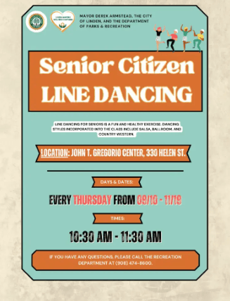 City of Linden Announces Autumn Wellness Events for Seniors