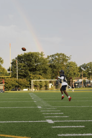 Clark Youth Football Connects With ALJ Varsity in Summer Clinic Mentorship