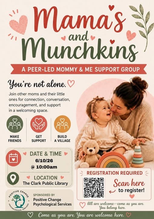 Clark Public Library Hosts Mamas and Munchkins on Sept. 9