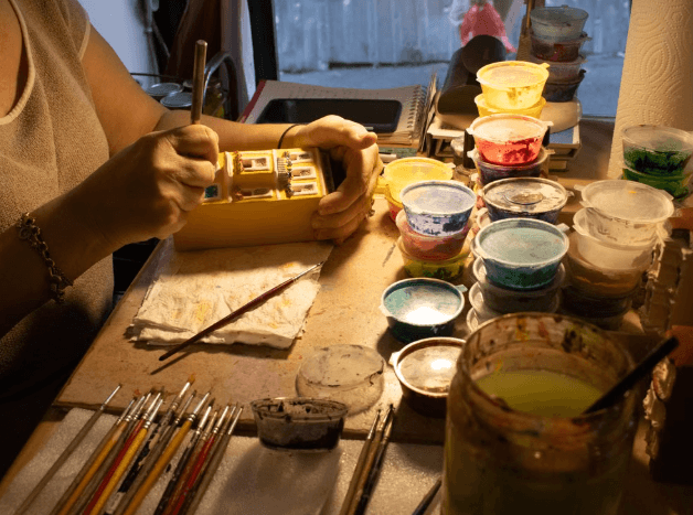 Cecilia Galindo Brings Lifetime of Artistic Work to The Artist Framer in Cranford